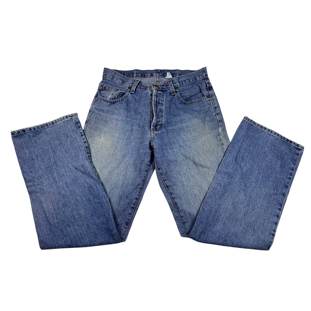 Jack of Spades High Roller Men’s Jeans 30x30 Medium Wash Straight Leg Y2K Denim